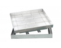 Люк уличный Drago 100 500*500 с заполняемой крышкой