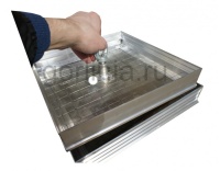 Напольный люк под плитку 800х600 мм Small 