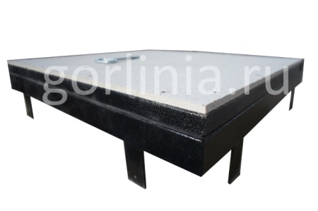 Люк напольный Стелс-КУ 800*1400п короб утепленное исполнение