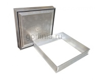 Напольный люк под плитку 300х300 мм Small 
